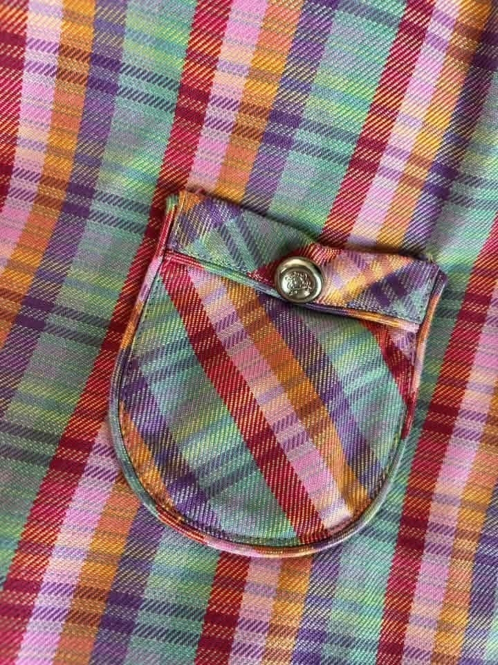 The Beaufort Bonnet Co Plaid Fall Dress Size 8 - Picture 2 of 4
